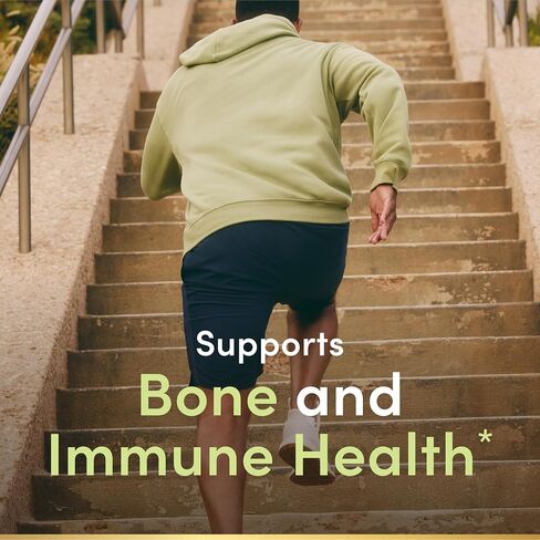 Nature's Bounty Calcium Plus 500 mg Vitamin D3, Immune Support & Bone Health, 300 Tablets in Kuwait
