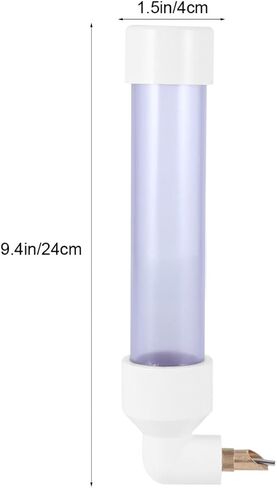 Parrot Water Dispenser Plastic Bottle Automatic Hitting Pin for Cage Birds in Kuwait