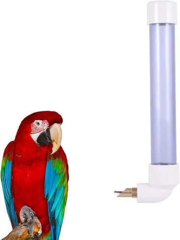 Parrot Automatic Water Dispenser Plastic Bottle for Cage Birds Small Size in Kuwait