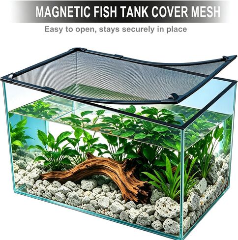 Magnetic Aquarium Lid, 60" x 84" Cuttable Net in Saudi Arabia