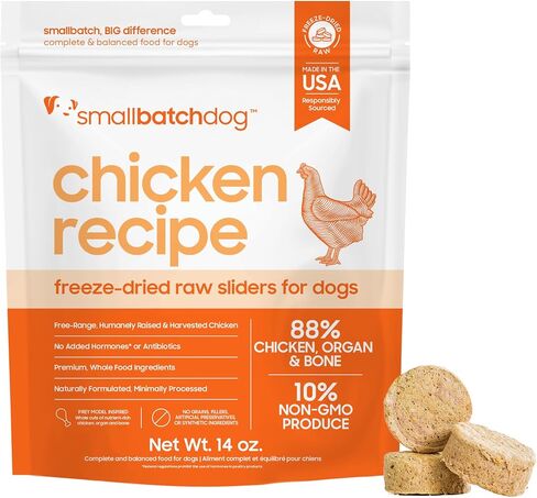 smallbatch Freeze Dried Raw Dog Food, Grass-Fed Beef Recipe, 25 oz in Kuwait
