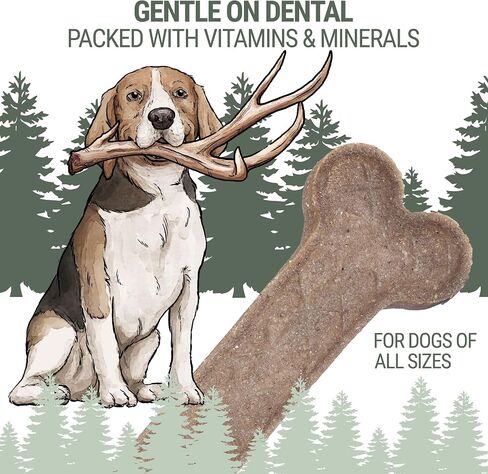Himalayan Dog Chew, Antler & Cheese Dog Bone, 1 Bone for Health & Wellness in Kuwait