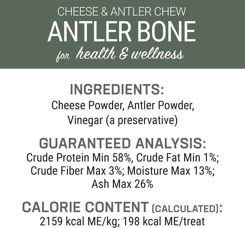 Himalayan Dog Chew, Antler & Cheese Dog Bone, 1 Bone for Health & Wellness in Kuwait