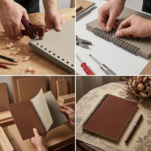 MySHUCE Book Board 25 Sheets 12.5x10 Inch 2 mm 80 PT Chipboard Sheets in Saudi Arabia