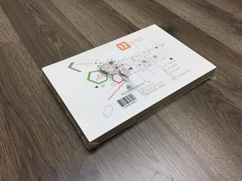 Medium Weight Chipboard Sheets. STUDIO 12 Brand. (5.5" x 8.5") .030" Thickness. (25 Sheets) in Saudi Arabia