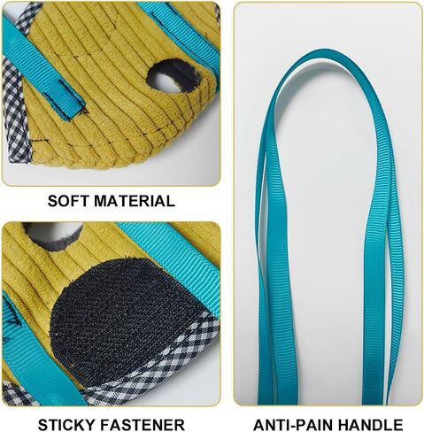 Ultra-Soft Bird Diaper Flight Suit for Small Medium Parrots, Cute Stylish Walking Outfit Anti-Scratch Protective Clothes for Daily Outdoor & Nail Trimming, Ideal Gift for Bird Lovers S in Saudi Arabia