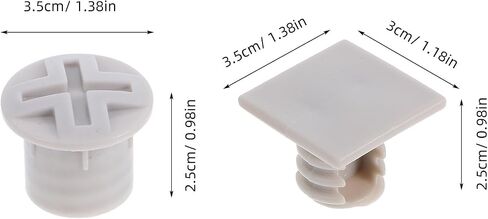 Children Slide Screw Caps Plastic Replacement Covers 4 Pack in Saudi Arabia