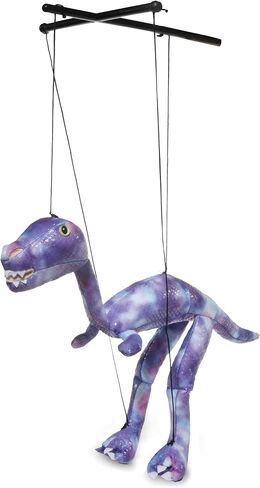 Sunny Toys 16" Baby Dinosaur Purple Tie-Die Marionette in Kuwait