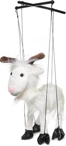 Sunny Toys 16" Baby White Goat Marionette in Kuwait