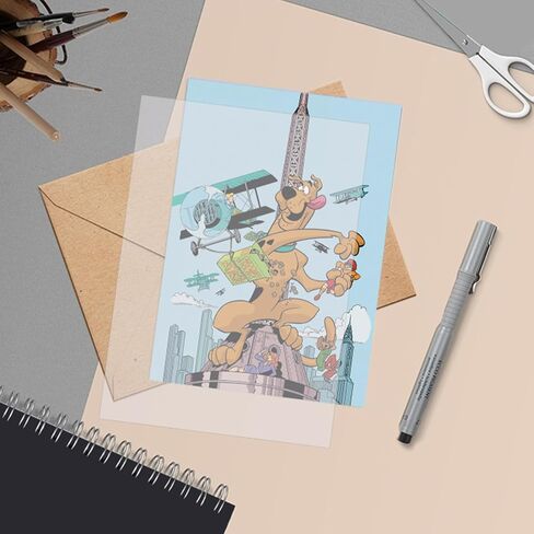 Oungy Vellum Paper, 300 Pcs, 8 X 11 Inch, 93 GSM Vellum Paper Printable in Saudi Arabia