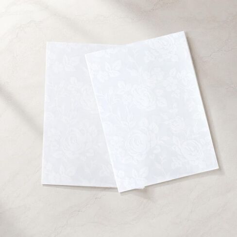 50-Pack Vellum Jackets for 5x7 Invitations Pre-Folded Sleeves for Wedding in Kuwait