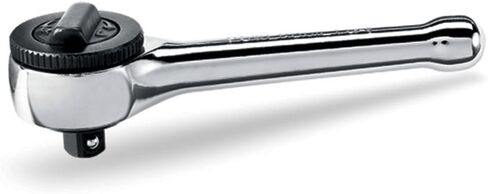 Powerbuilt 1/2" Drive XT90 90 Tooth Professional Ratchet, Seal-Head Ratchet, Full-Polish, Long Handle - 649939 in Kuwait