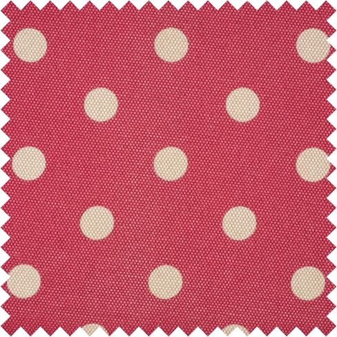 Hobby Gift MRB.003 PVC Sewing Machine Bag Polka, Cotton, Burgandy, 44x19x37 cm in Saudi Arabia
