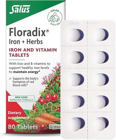 Floradix Iron Salus 120 Tabs in Kuwait