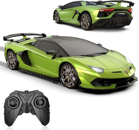 AEROQUEST 1:16 Lamborghini Remote Control Car （Green） in Saudi Arabia