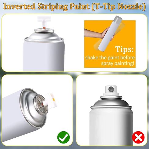 Marking Paint Wand, Only Fits Inverted Marking Paint with (T-Tip Nozzle) in Kuwait