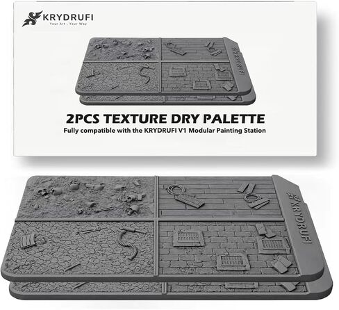 2PCS Texture Dry Palettes in Kuwait