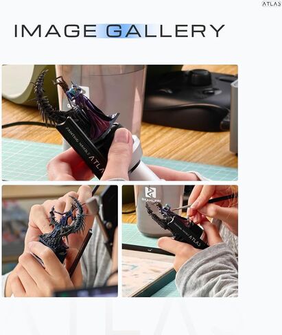 Gaahleri Atlas Painting Handle CNC Aluminum Miniature Painting Grip in Saudi Arabia