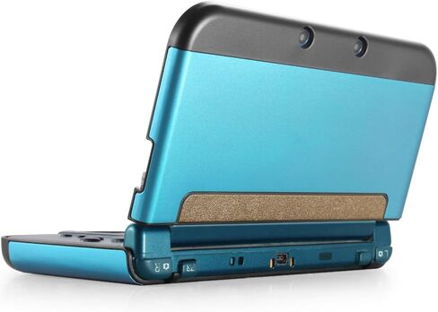 جراب TNP New 3DS XL (أزرق داكن) - جراب واقٍ من البلاستيك + الألمونيوم بغطاء صلب سهل التركيب لهاتف New Nintendo 3DS LL XL 2015 in Kuwait