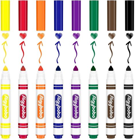 Washable Markers Bulk, Coloring Markers for Kids, 200 Count, 8 Colors in Kuwait