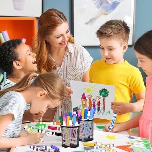 Washable Markers Bulk, Coloring Markers for Kids, 200 Count, 8 Colors in Kuwait