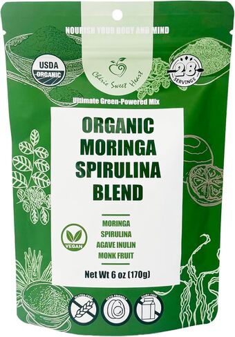 Cherie Sweet Heart Organic Moringa and Spirulina Blend (6 Ounces) in Kuwait