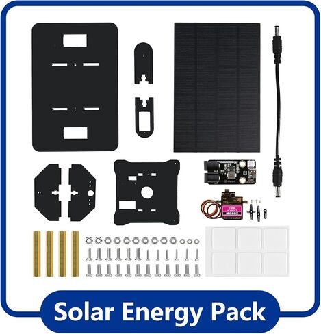 ACEBOTT Smart Car kit Functions STEM Coding for Ages 16+ Solar Energy Expansion Pack(Without Car)-Solar Panel Pack Solar Module Durable Outdoor Solar Charger in Kuwait
