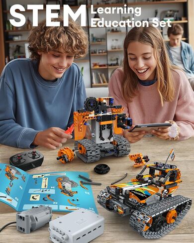 Opmind 5-in-1 STEM Remote Control Building Kit - 392PCS, Gift for Boys 8-12 in Kuwait