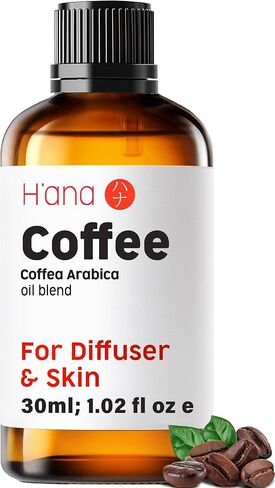 H’ana Pure Vanilla Essential Oil for Diffuser & Skin (1 fl oz) - 100% Undiluted Therapeutic Grade Vanilla Oleoresin Essential Oil - Fragrant and Long Lasting Vanilla Oil Perfume in Kuwait