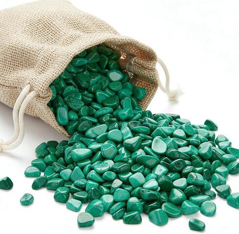 1LB Turquoise Small Tumbled Chips Crushed Stone Bulk Crystal Healing Reiki for Outdoor Indoor Jewelry Making Home Decoration,Fish Tank,Vase Fillers,Succulent Pot Decor,0.3-0.4" in Kuwait