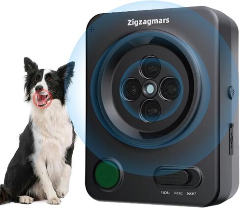 Ultrasonic Anti Barking Device for Dogs, No App, Instant Use, 33ft Range in Kuwait