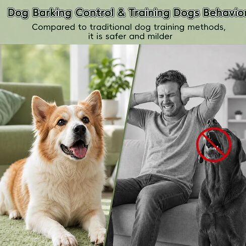Ultrasonic Anti Barking Device for Dogs, No App, Instant Use, 33ft Range in Kuwait