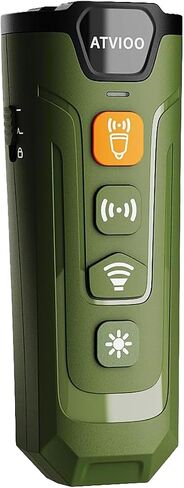 Anti Barking Device for Dogs – Humane Sonic Bark Control, Long Range & Safe, Rechargeable Dog Training Tool for Your or Neighbor's Pet, Home & Yard Use (Green) in Kuwait