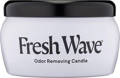 Fresh Wave Odor Removing Candle, 7 oz. | Safer Odor Relief | Burns at Least 30 Hours | Natural Plant-Based Odor Eliminator | Odor Absorbers for Home | Clean-Burning Soy in Saudi Arabia