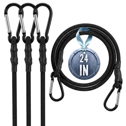 Swivel Snap Hooks Heavy Duty Trigger Clip - 2Pcs Leash Hook Lanyard Clips Nickel Plated Keychain Clips for Crafts Hook Eye Clasp Heavy Duty Clip - Stainless Steel Lobster Clasp Snap Hook Carabiner in Saudi Arabia