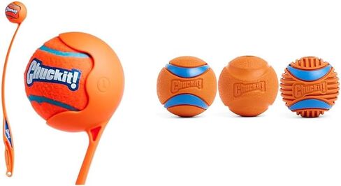 Chuckit! Sport Launcher - 26-inch & High-Bounce Set - Medium (2.5-inch, 3-Pack) in Saudi Arabia