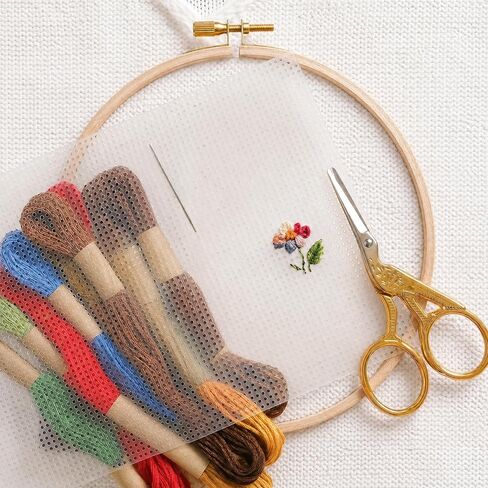 Water Soluble Cross Stitch Canvas, 14 Count Clear Aida, 8.5"x8", 3-Pack in Kuwait