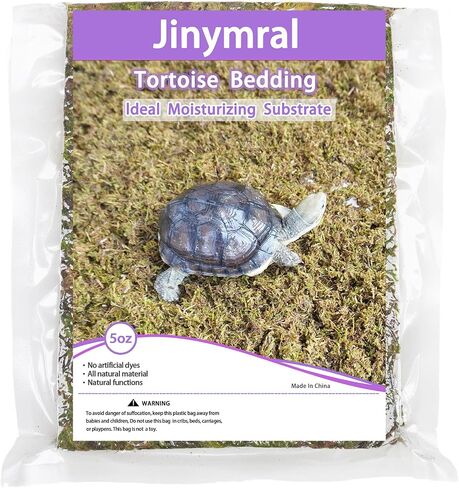 Tortoise Substrate for Burrowing – 5oz Soil Mix with Moss, Moisturizing Terrarium Habitat Bedding for Reptile, Humidity Retaining Enclosure Substrate in Saudi Arabia