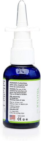 Xlear Nasal Spray, Natural Saline Nasal Spray with Xylitol, Nose Moisturizer for Kids and Adults, 1.5 fl oz (Pack of 3) in Saudi Arabia