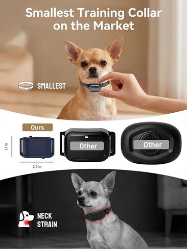 MIMOFPET Wireless Dog Fence System for Small Dogs- Up to 3500ft Adjustable Electric Fence,Waterproof Training Collar Rechargeable,Pet Containment System for Mini Small Breed in Kuwait