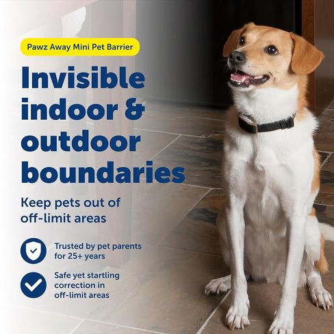 PetSafe Pawz Away Mini Pet Barrier with Collar, Indoor/Outdoor in Kuwait
