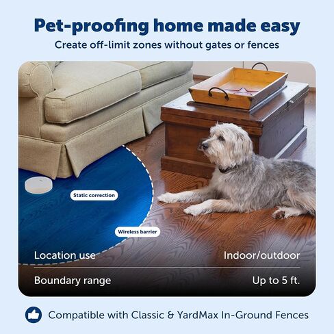 PetSafe Pawz Away Mini Pet Barrier with Collar, Indoor/Outdoor in Kuwait