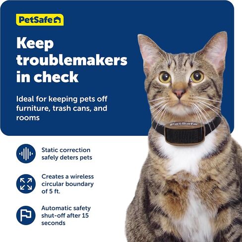 PetSafe Pawz Away Mini Pet Barrier with Collar, Indoor/Outdoor in Kuwait