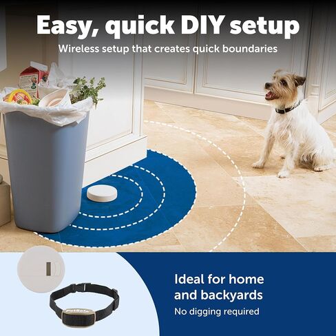 PetSafe Pawz Away Mini Pet Barrier with Collar, Indoor/Outdoor in Kuwait