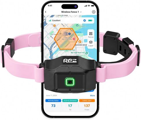RPZ GPS Wireless Dog Fence System with Free App, No Subscription in Kuwait