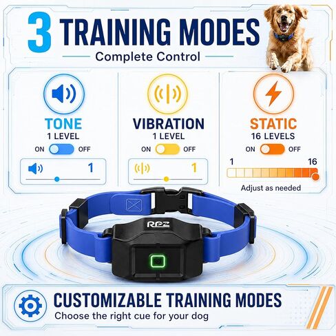 RPZ GPS Wireless Dog Fence System with Free App, No Subscription, Blue in Kuwait