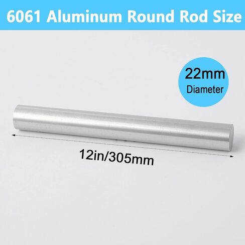 1-1/2" 6061 Aluminum Round Rod 12" Long Solid T6511 New Lathe Bar Stock in Saudi Arabia