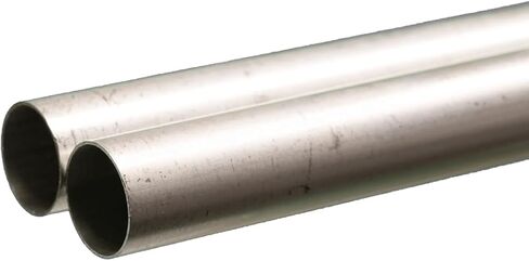 K&S Engineering 9415 Round Aluminum Tube, 5/8" OD x 0.016" Wall x 36" Long, 2 Tubes, Made in The USA in Saudi Arabia