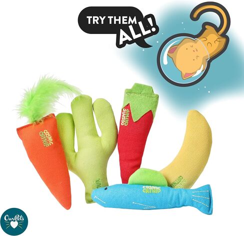 OurPets 100-Percent North American Catnip Filled Carrot Cat Toy 24 Karat in Saudi Arabia