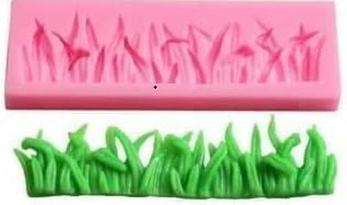 3D Grass Fence for Fondant Silicone Mold, Garden Picket Cake Decoration Fence Fondant Mold for Cake Decoration, Cupcake Topper, Polymer Clay, Candy, Chocolate, Soap Wax Making Crafting Project in Kuwait